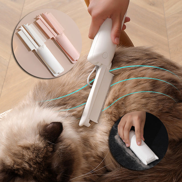 d3bce03dc0171d370ae747a9053ad726Pet Groomer Pet Hair Removal Brush Cat Grooming Brush Dog