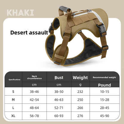 Tactical Reflective Dog Harness