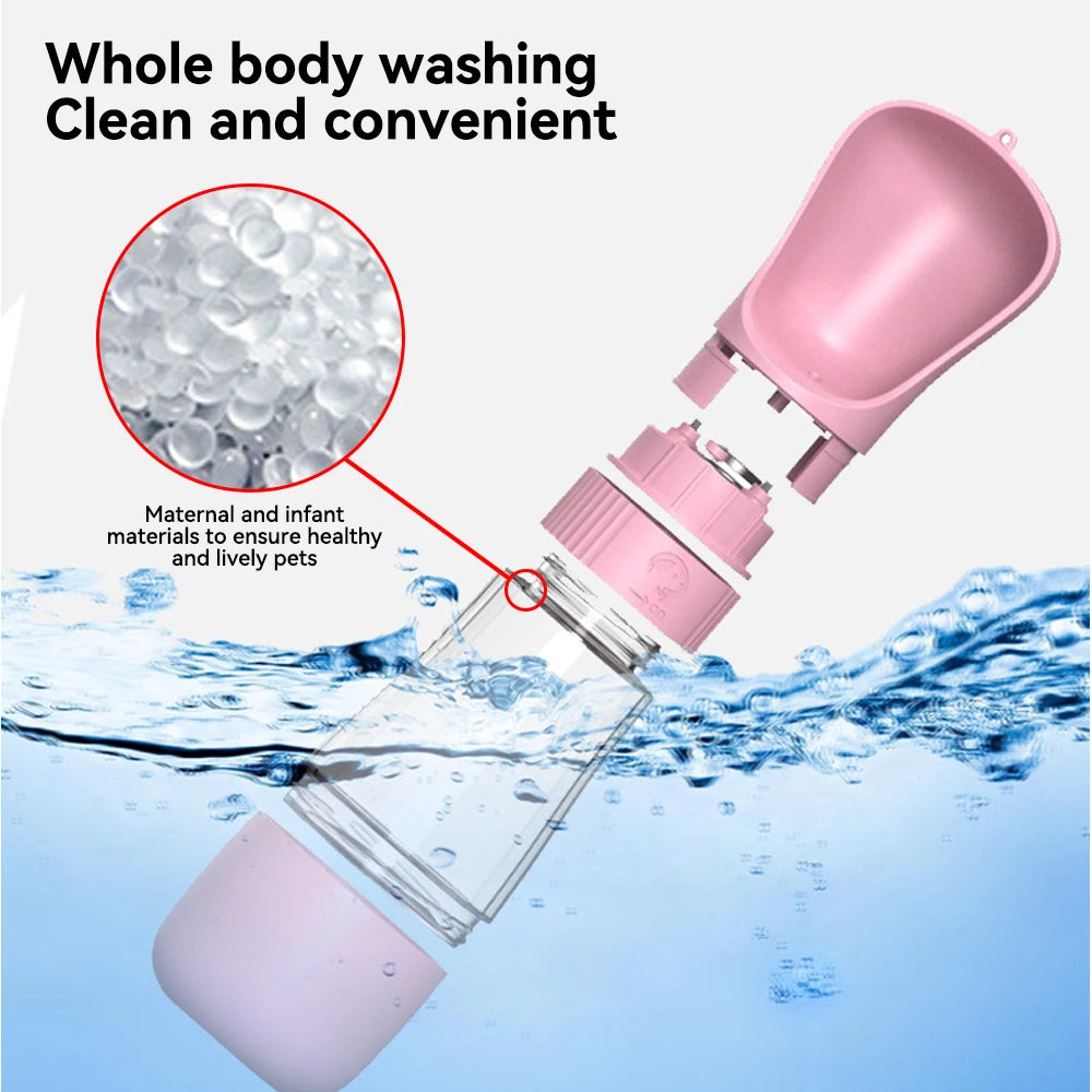 Portable Water Bottle for Small and Big Dogs, Outdoor Drinker, Puppy, Pet, Travel, Drinking Bowl, Dog Supplies