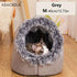 Cat Bed Comfortable Pet Sleeping Bed, Portable Cat Bed Warm and Thickened Pet Bed with Handle Portable Cat Bed